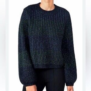 La Ligne Balloon Sleeve Crewneck Sweater